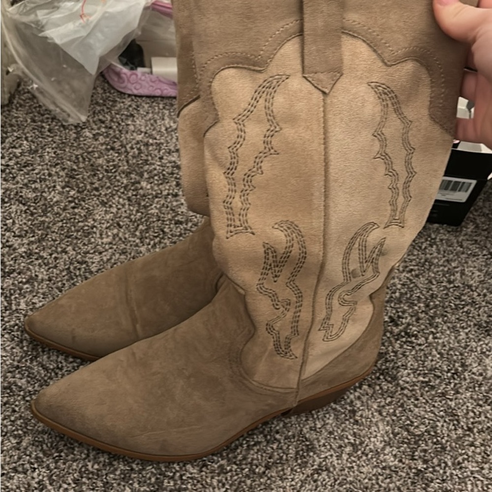 Gently used cowboy boots!